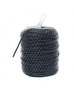 Bindbuis Superflex 154 m Ø 4 mm zwart