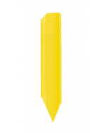 Steckstripetikett 6 x 1 cm gelb