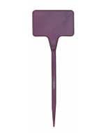 T shaped plant label T-15 / 5.5 x 3.5 cm purple
