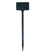 Plaatetiket recht T-30 / 8 x 5 cm zwart