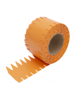 T.T. steeketiket HDPE 450 µ RT 10 x 2 cm oranje