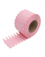 T.T. steeketiket HDPE 450 µ RT 10 x 2 cm roze