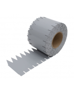 T.T. steeketiket HDPE 450 µ RT 12 x 2,5 cm grijs