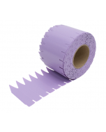 T.T. steeketiket HDPE 450 µ RT 12 x 2,5 cm paars