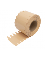 T.T. steeketiket HDPE 450 µ RT 12 x 2,5 cm mokka