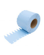T.T. steeketiket HDPE 450 µ RT 12 x 2,5 cm blauw