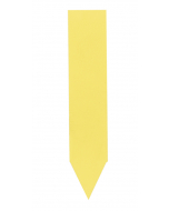 Stecketikett PVC 6 x 1,3 cm gelb
