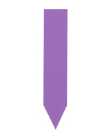 Stake label PVC 6 x 1,3 cm purple