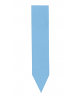 Stecketikett PVC 6 x 1,3 cm blau