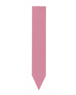 Steeketiket PVC 12 x 2 cm roze