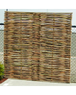 Europees hazelaarscherm 5-stoks frame 180 x 180 cm