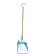 Offner aluminium schop met D-steel 100 cm 