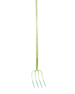 Offner stalvork 4-tands / met knopsteel 135 cm