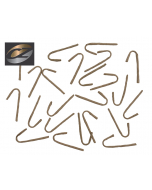 Orchideeënhaak 50 mm x Ø 0,7 mm papier