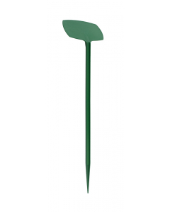 Plaatetiket schuin M-41 / 10 x 7 cm groen