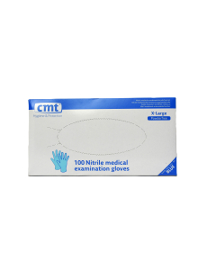 CMT nitril handschoenen / XL (10) poedervrij blauw