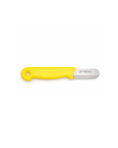 AMEVO Messer Bandstahl / 25 mm rund / Gelb