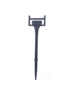 Etikettenklem 23 cm zwart