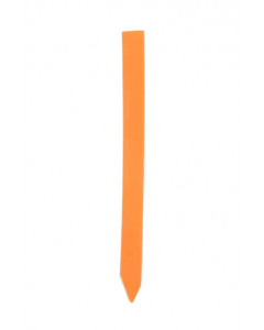 Steekstripetiket 20 x 1,7 cm oranje